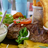 Pièce de bœuf 350g Club Café
