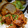 Rougail saucisse créole Club Café