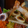 Salade chèvre chaud Club Café